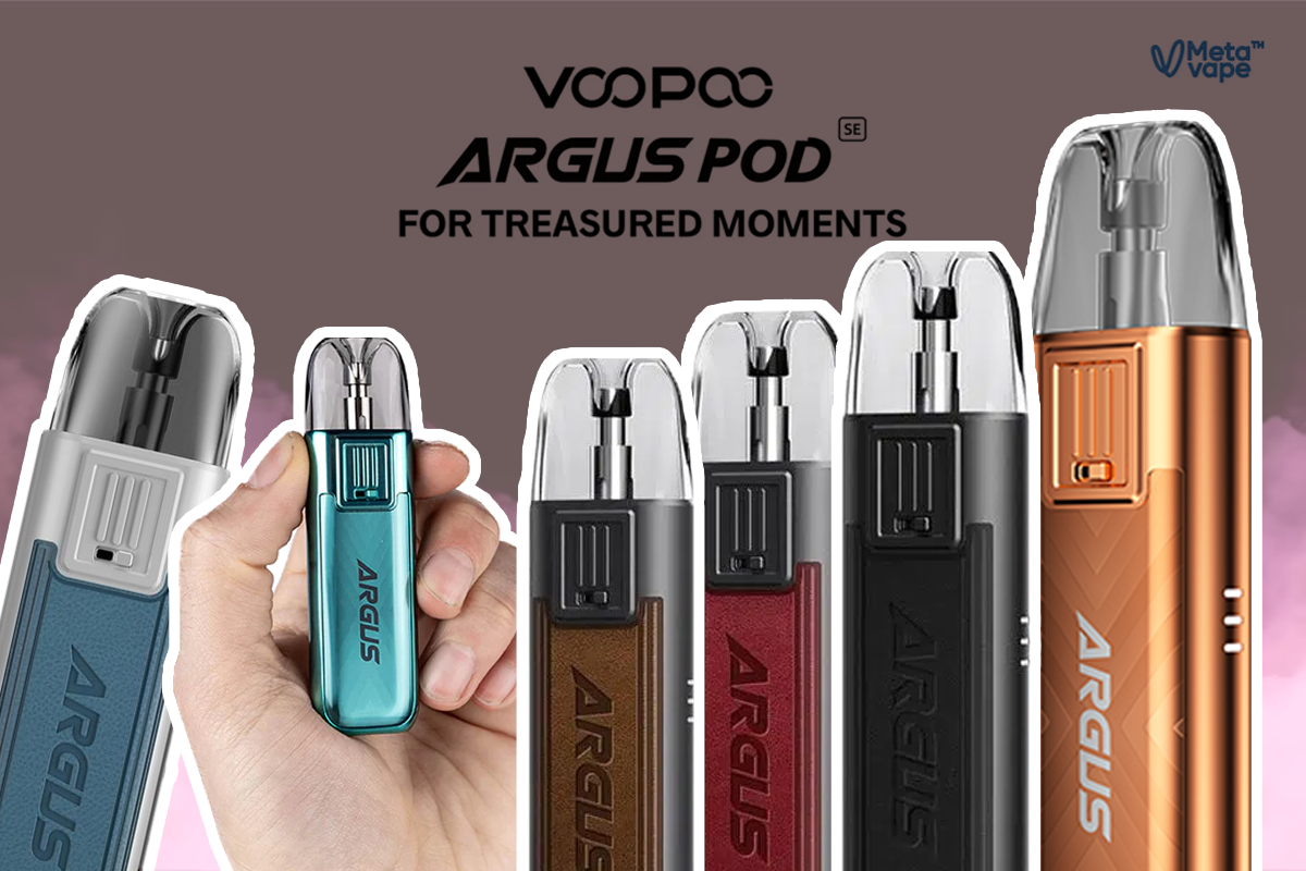 ปรับปรุงสไตล์การสูบด้วยการปรับแต่งจาก Argus Pod SE