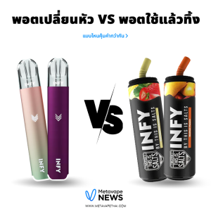 พอตเปลี่ยนหัว Vs พอตใช้แล้วทิ้ง